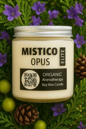 #misticoopus-Mistico-Opus-Elite-Organic Soy Wax Candle-MAN-Forest Ember