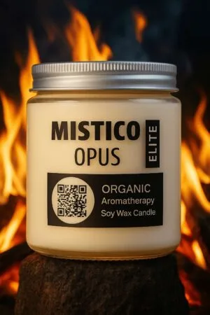 #misticoopus-Mistico-Opus-Elite-Organic Soy Wax Candle-UNISEX-Northern Flame